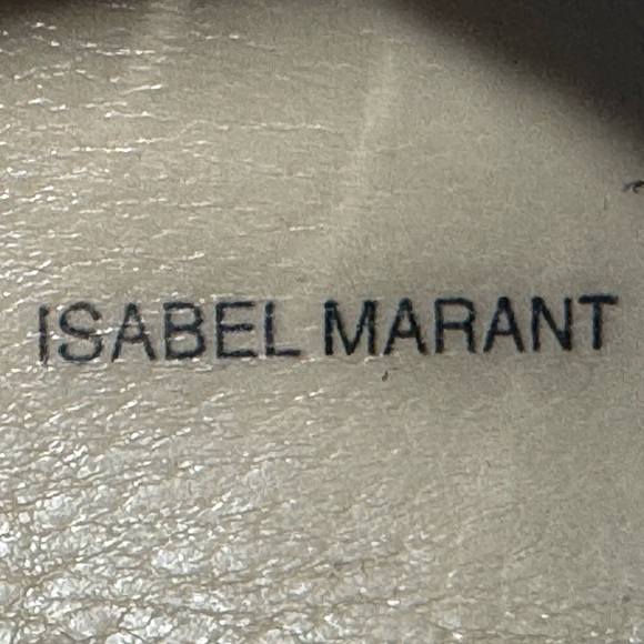 Isabel Marant BOBBY SNEAKERS suede calfskin leather wedge sneakers - Size 39 - Picture 5 of 6